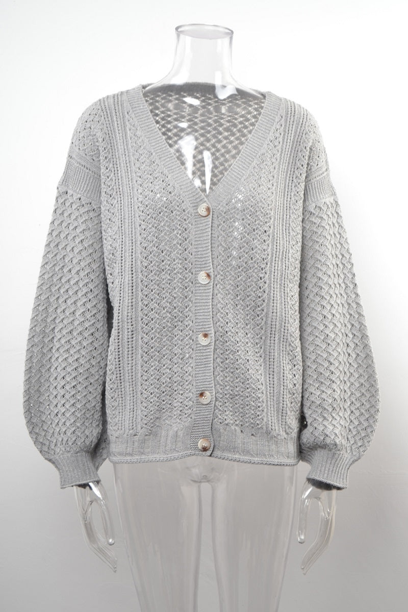 PREORDER: Eva Crocheted button down cardigan 7.3.23 osym