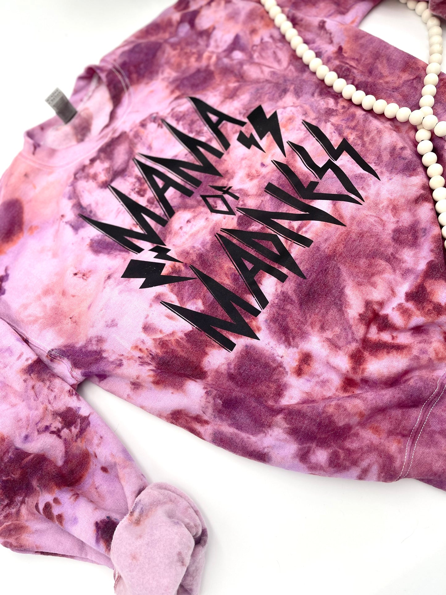 Mama Madness- Razzmatazz ICE dyed sweatshirt