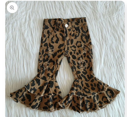 Leopard jeans preorder