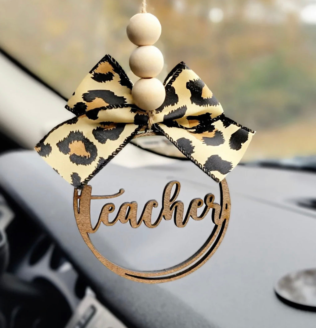 Teacher Car charm